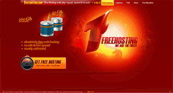 Desktop Screenshot of 1freehosting.com